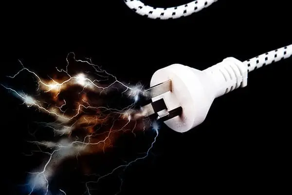 Electrical devices can spark