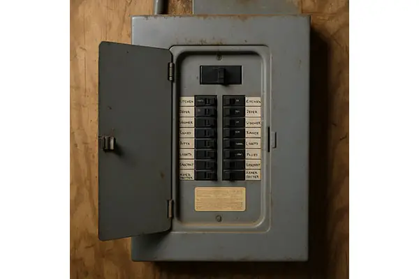 Old Electrical Panel