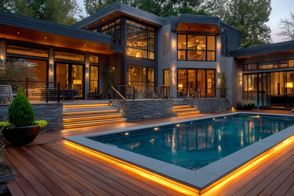 Outdoor Pool Lighting