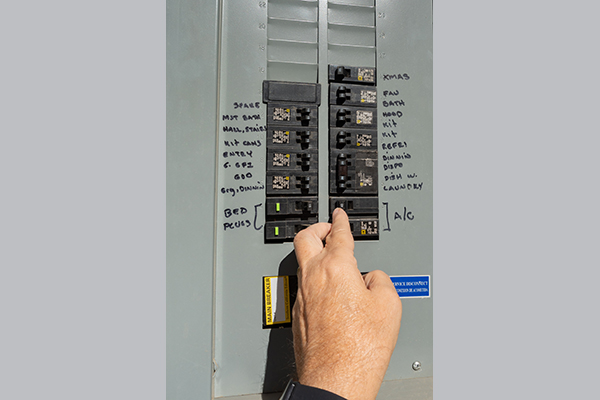 Tripped Circuit Breaker