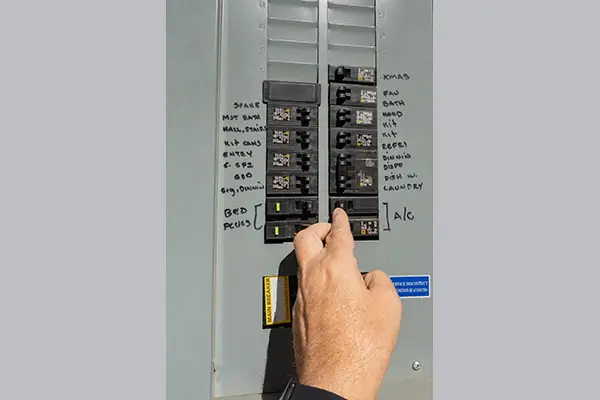Tripped Circuit Breaker
