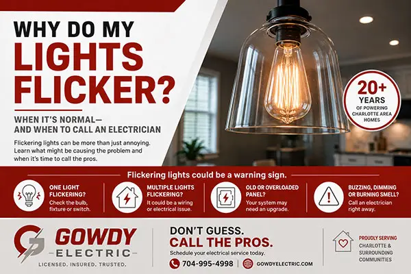 Do your lights flicker?